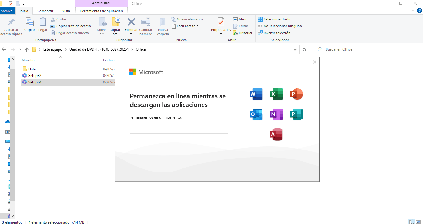 paso 3 guia de instalacion microsoft office 2021 pro plus