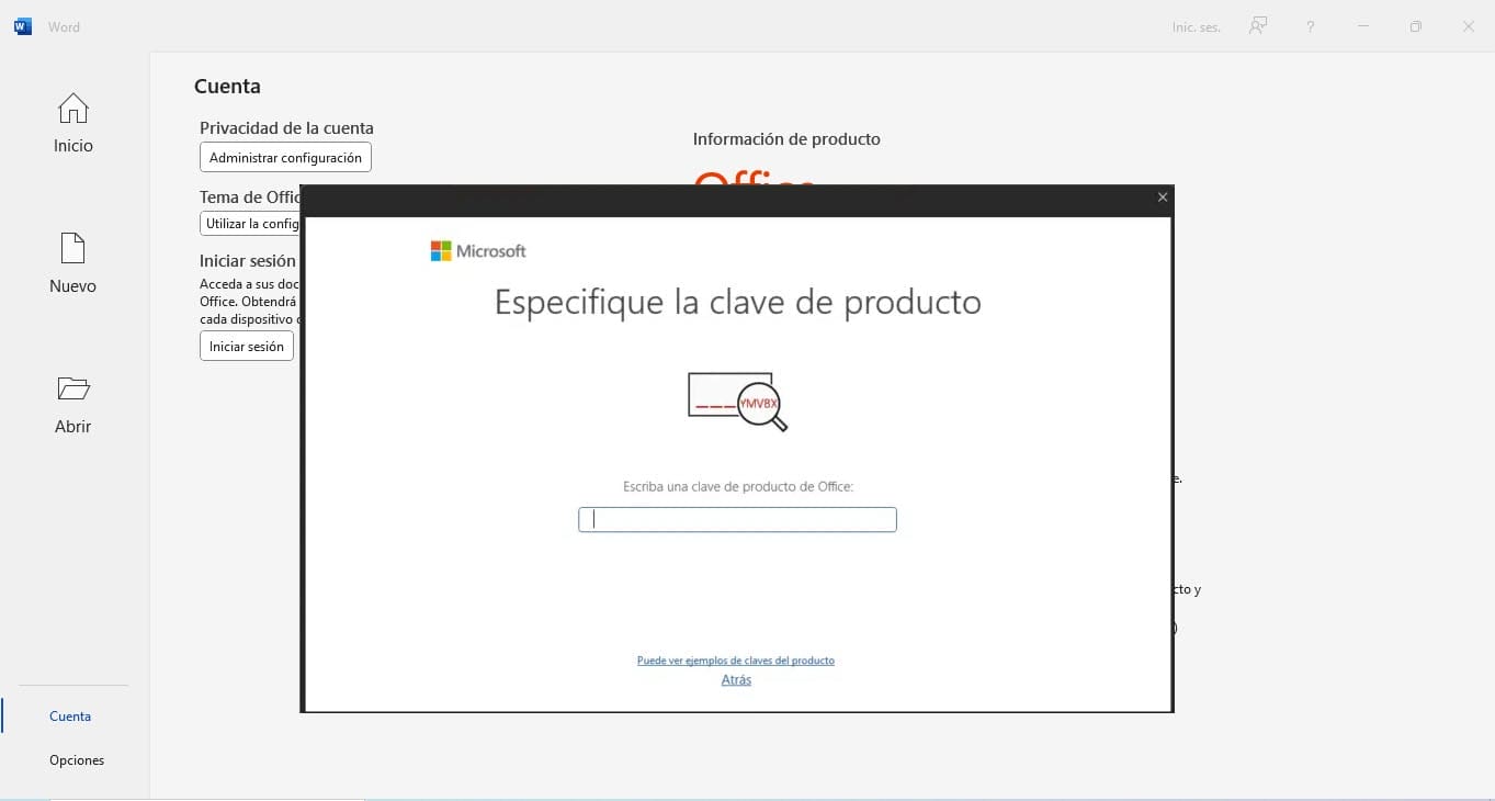 guia instalacion office 2021 pro plus