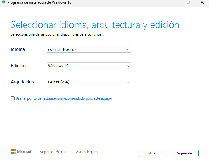 descarga windows 10 herramienta edicion